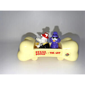 Pizza Pooch Hut The Cat Bone  Buggy Car Vehicle Vintage 1999 Toy AS IS